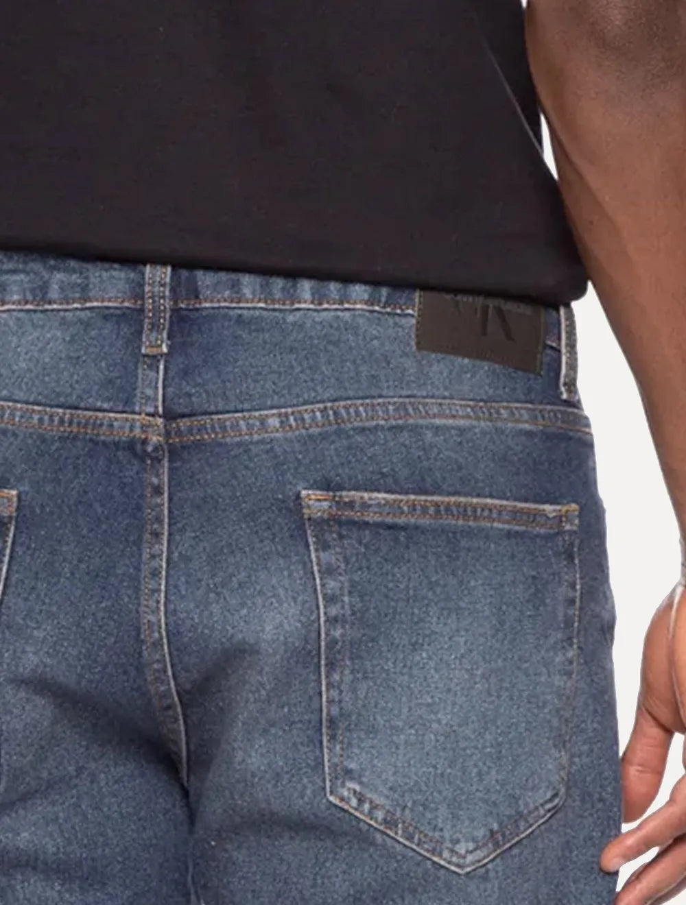 Bermuda Calvin Klein Jeans Masculina Carnaby 9'5 Pockets Azul Marinho