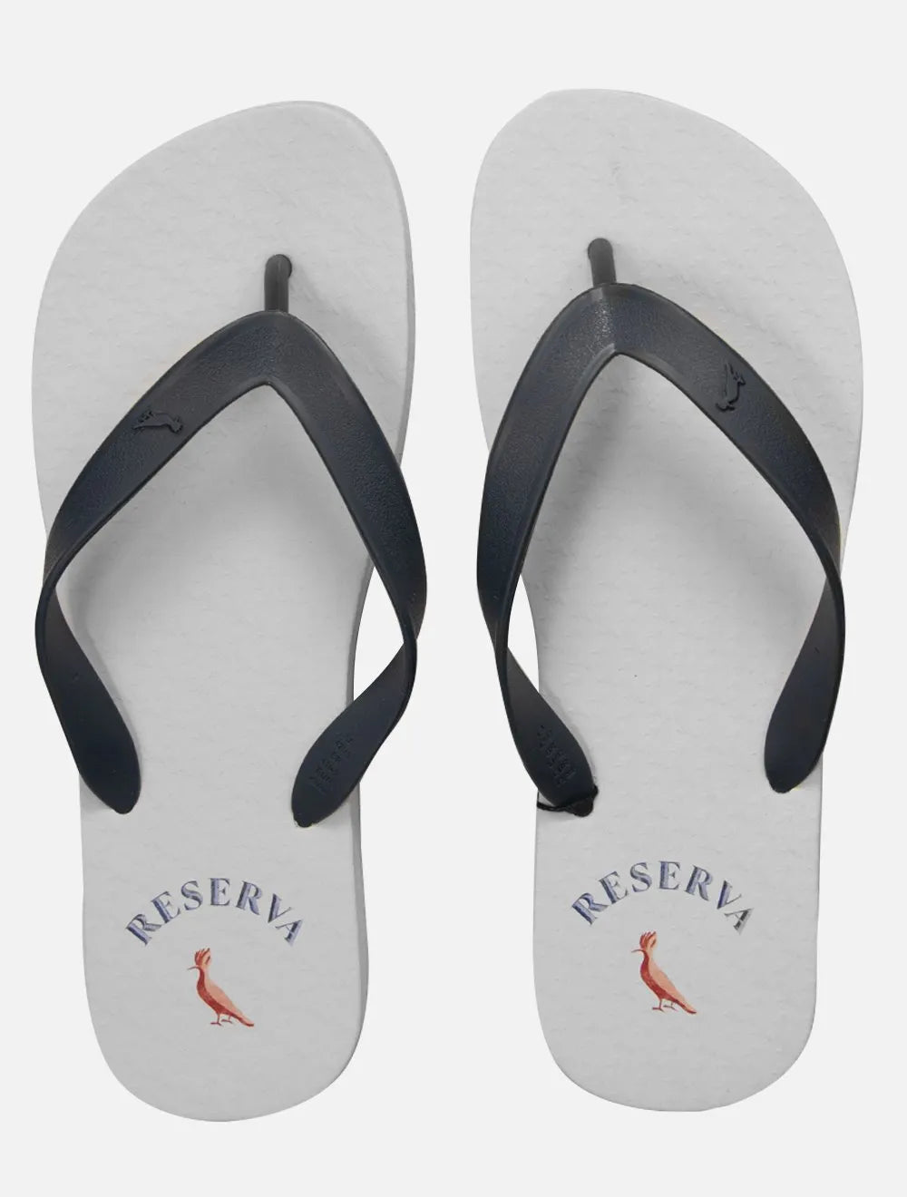 Chinelo Reserva Masculino Basic Yatch Arc Logo Marinho/Branco
