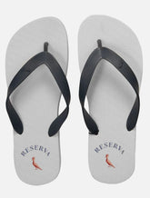 Chinelo Reserva Masculino Basic Yatch Arc Logo Marinho/Branco
