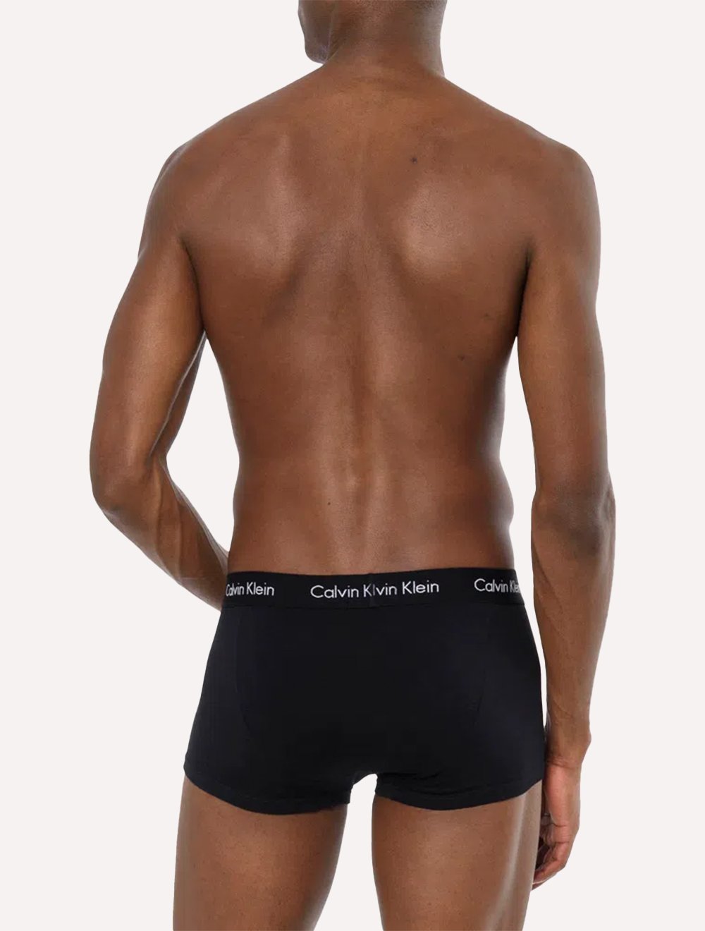 Cuecas Calvin Klein Underwear Plus Trunk Stretch All Black Pack 3UN