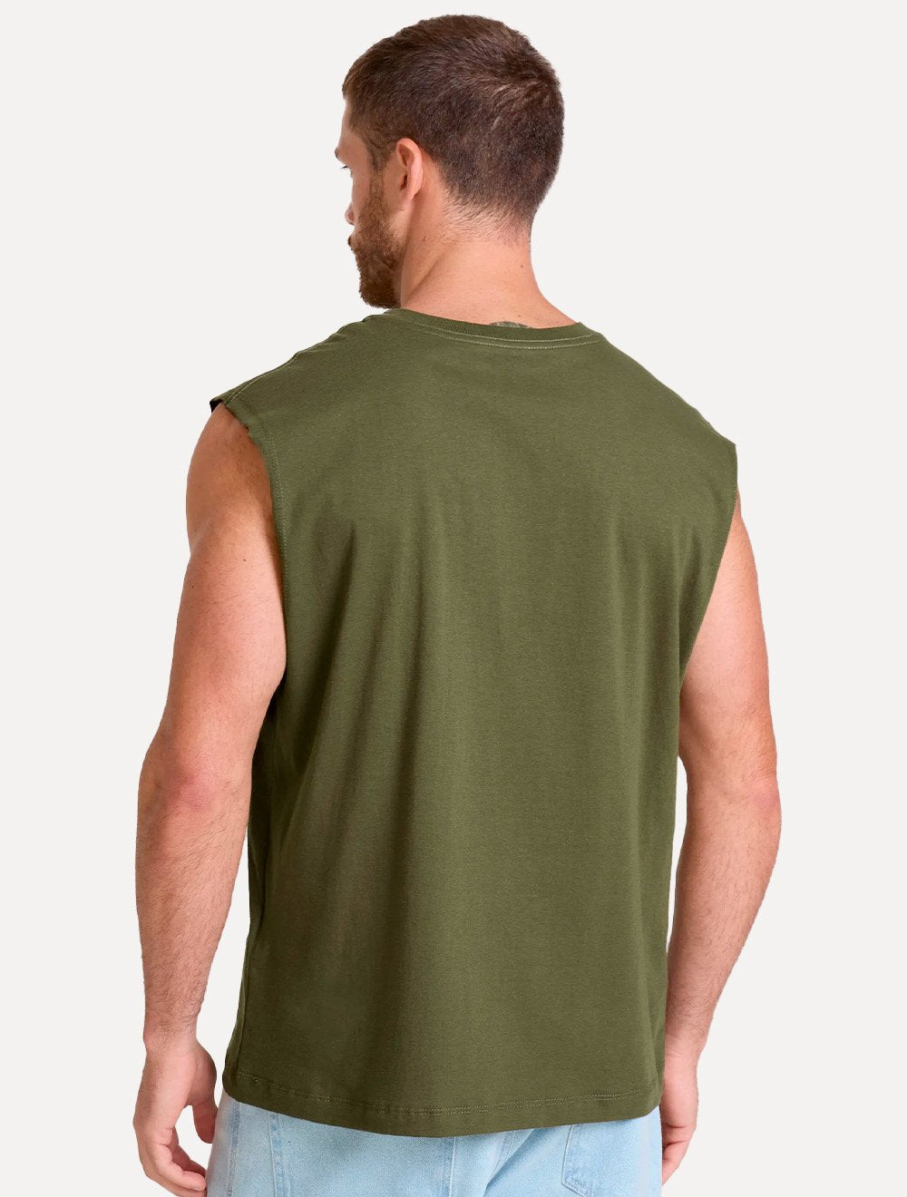 Regata John John Masculina Relaxed Fit Dust Logo Verde Militar