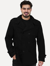 Casaco Dixen Fechamento Duplo Blazer Preto