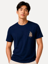 Camiseta Dudalina Masculina Essentials City Azul Marinho