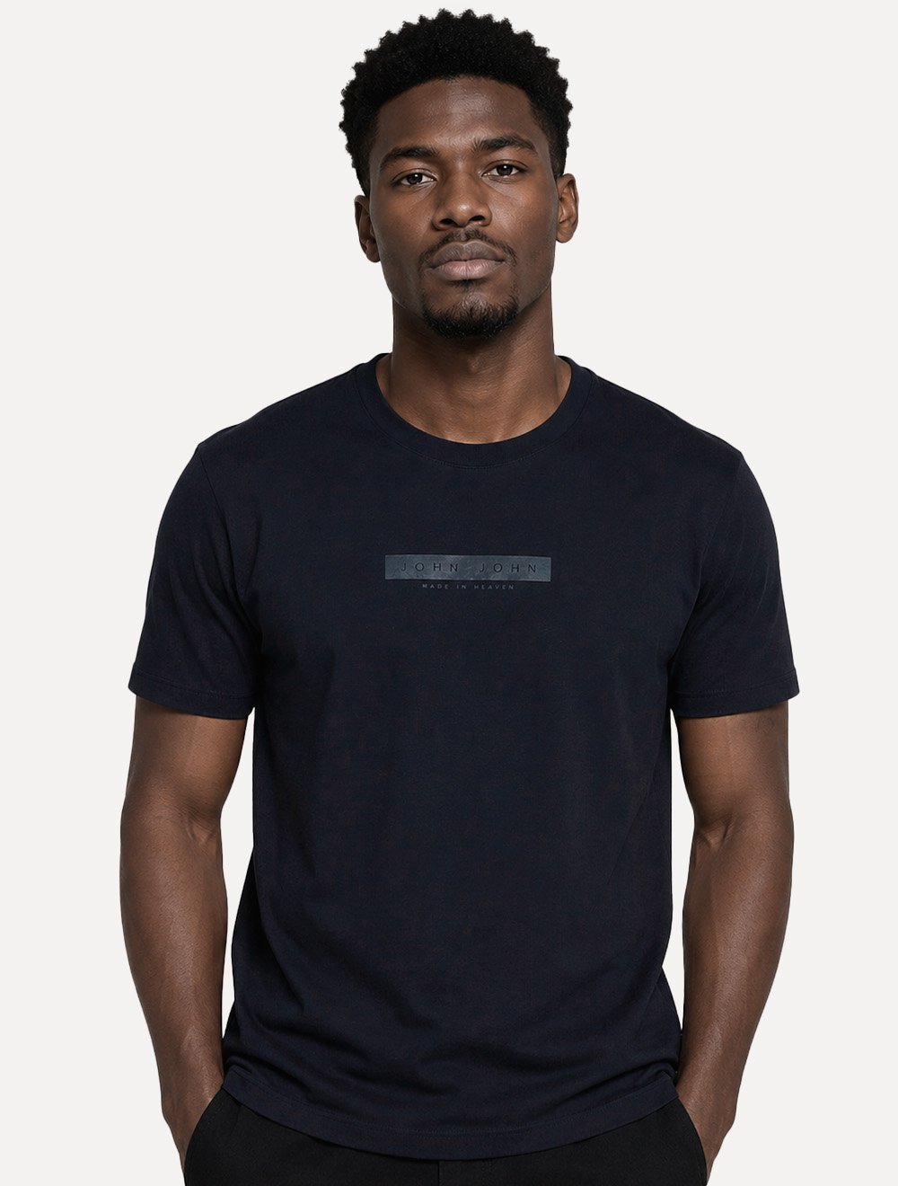 Camiseta John John Masculina Regular Technique Azul Marinho