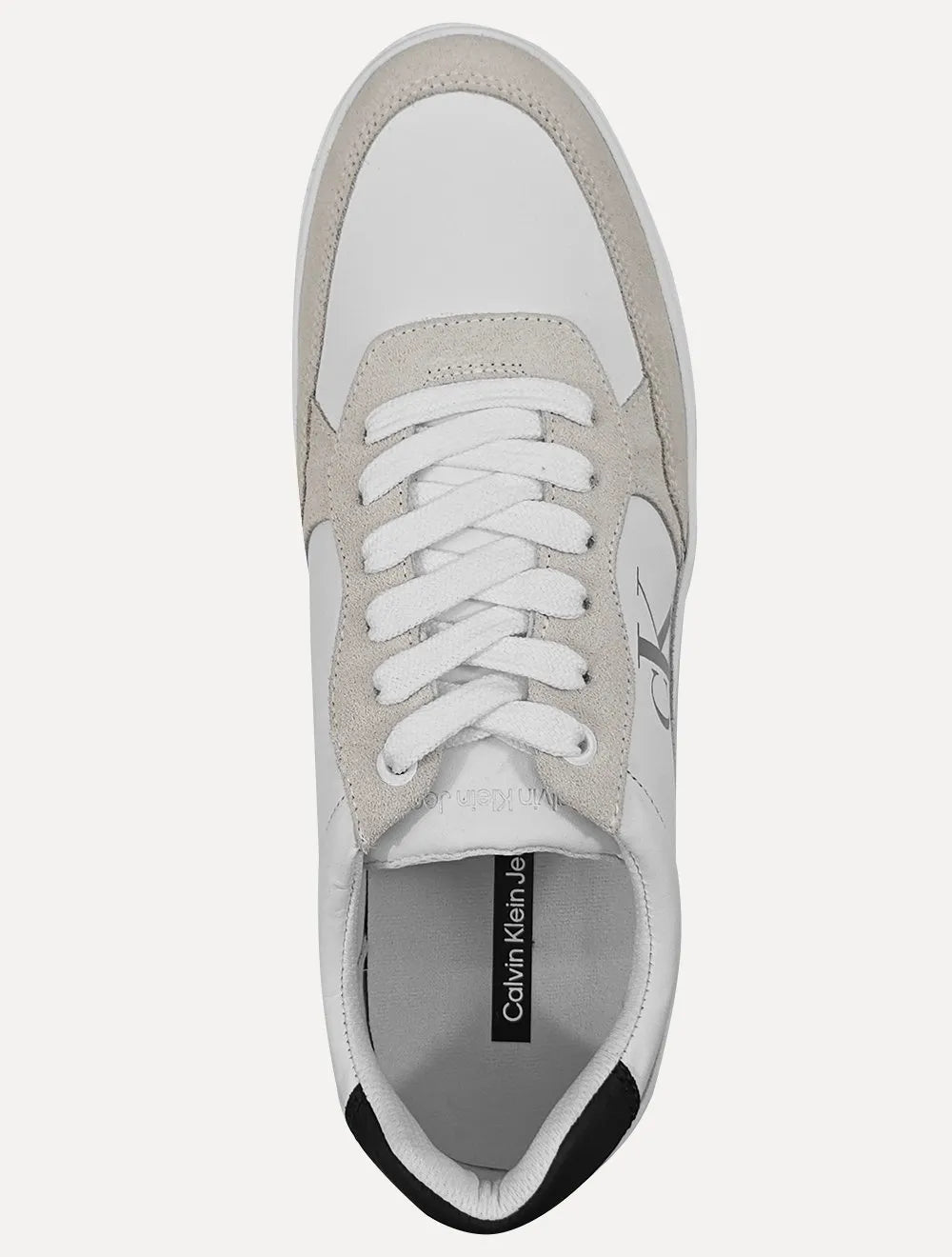 Tênis Calvin Klein Jeans Masculino Palito Side CK Soft Branco