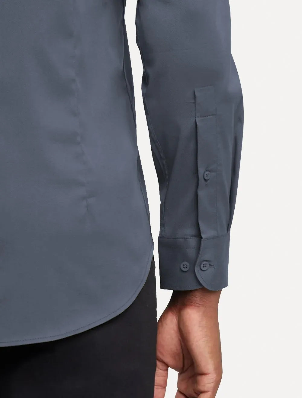 Camisa Aramis Masculina Cosmo Stretch Algodão Poliamida Azul Médio