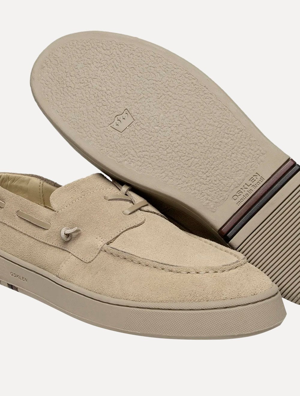Tênis Osklen Masculino Soho Dockside Camurça Monochromatic Aveia