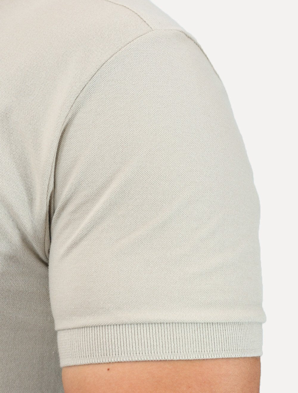Polo Aramis Masculina Piquet Inner Detail Cáqui Claro