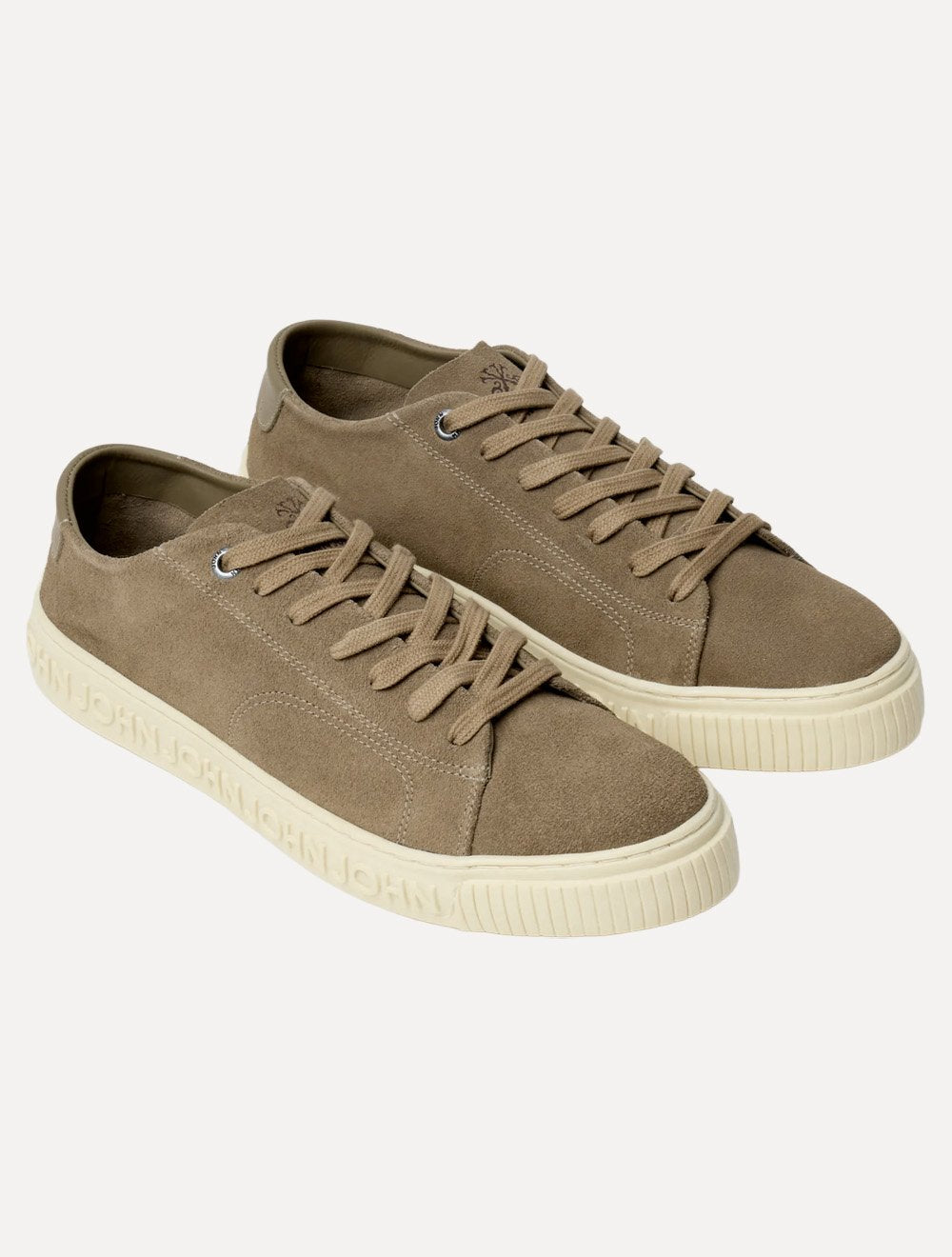 Tênis John John Masculino Couro Heaven Soft Suede Khaki
