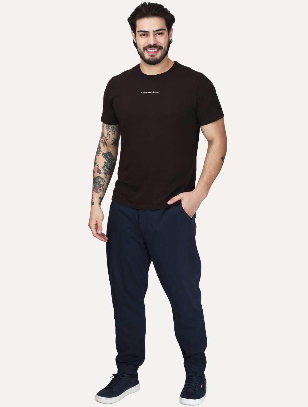 Calça Levis Jeans Masculina XX Chino Jogger Azul Marinho