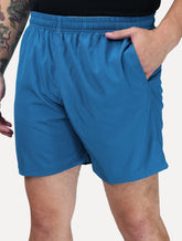 Short King & Joe Masculina Nylon Flex Colors Azul