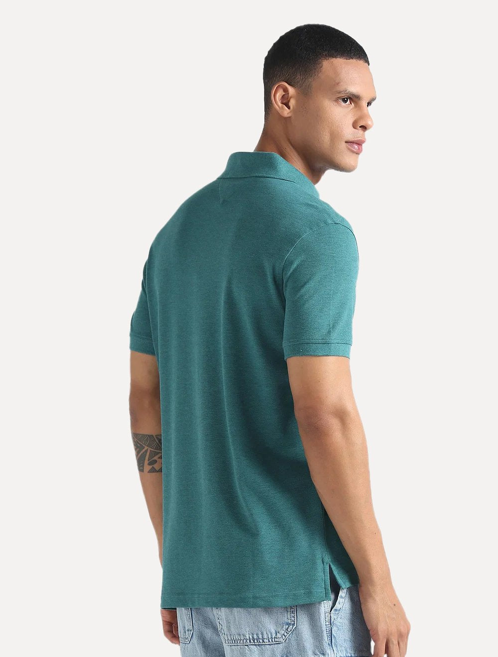 Polo Tommy Hilfiger Regular Piquet 1985 Verde Mescla