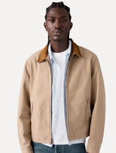 Jaqueta Levis Jeans Masculina Jacket Mechanics Full-zip Cáqui