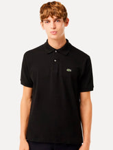 Polo Lacoste Masculina L.12.12 Preta
