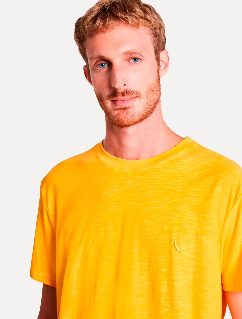 Camiseta Reserva Masculina Flamê Stone Amarela
