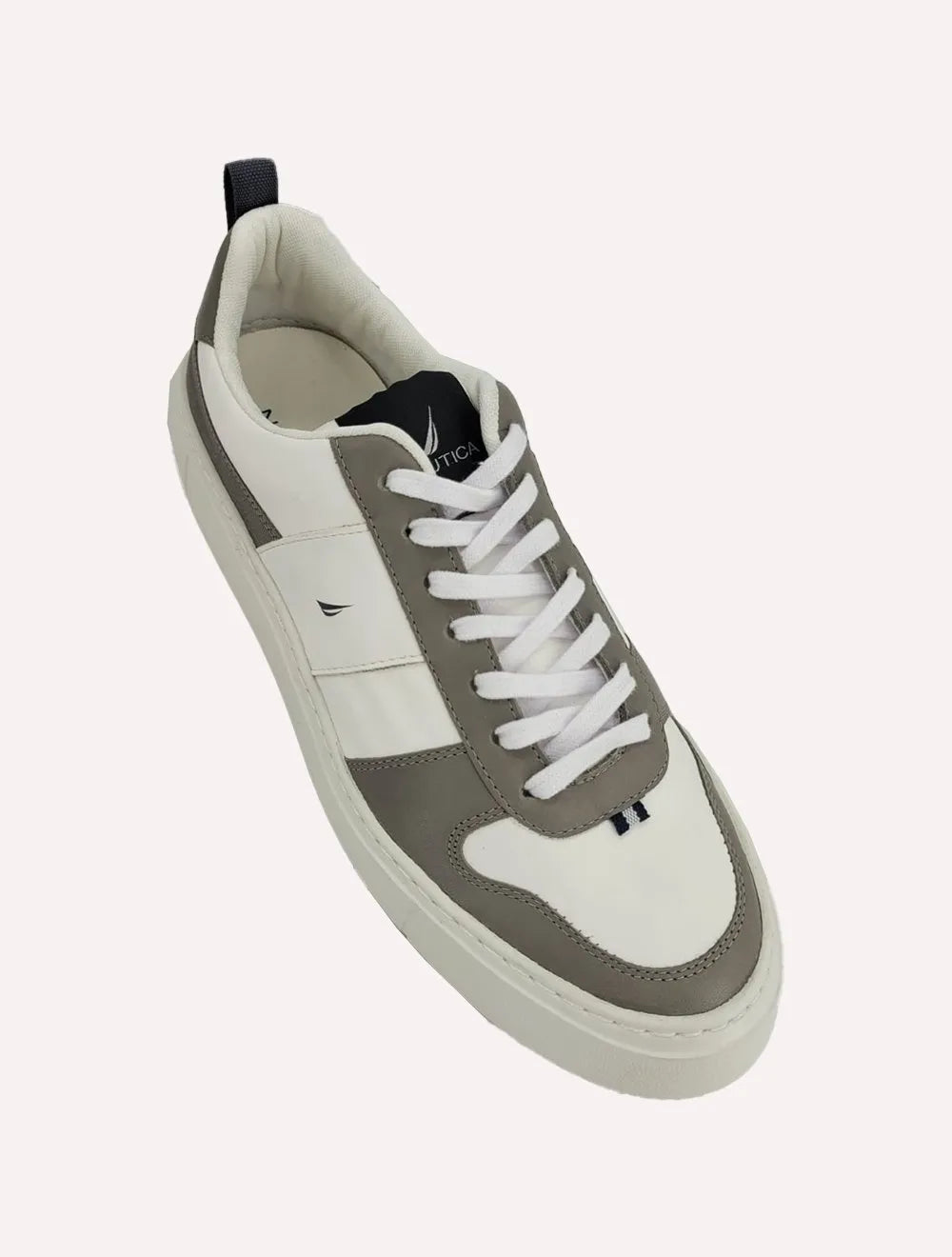 Tênis Nautica Masculino Firenze Cinza/Branco