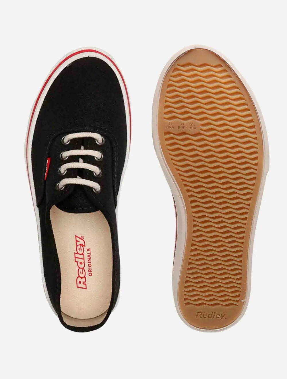 Tênis Redley Masculino Lona Originals Preto