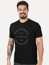 Camiseta King & Joe Masculina Circle From Everywhere Preto