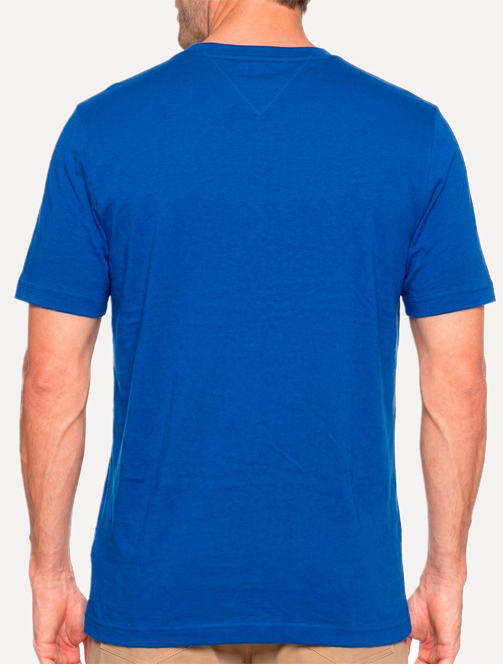 Camiseta Tommy Hilfiger Masculina Chest Insert Logo Azul