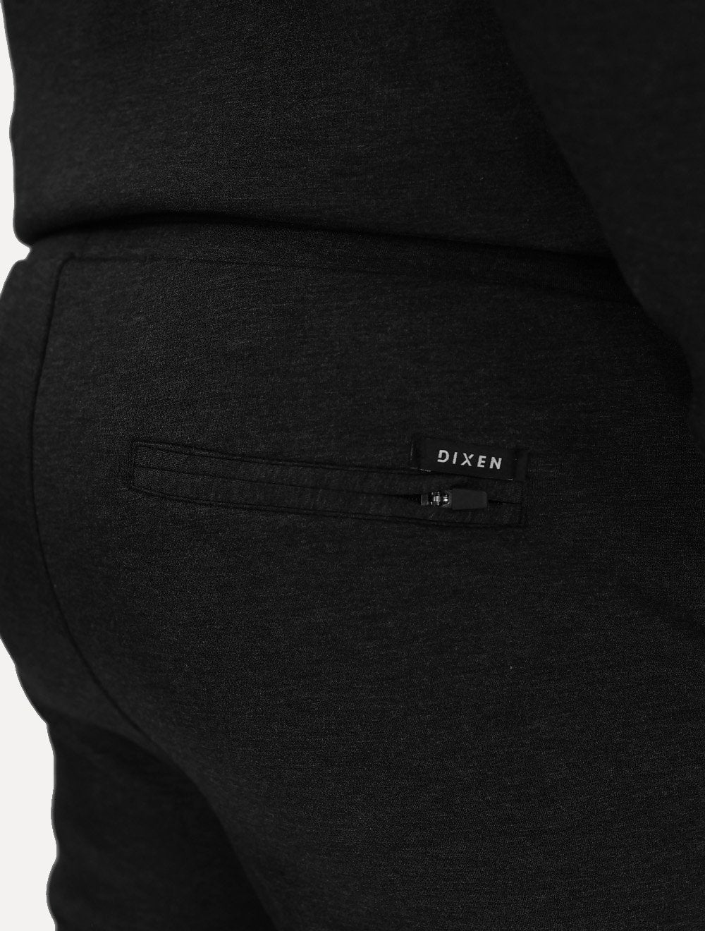 Conjunto Dixen Agasalho com Zíper Frontal Bolso Canguru Preto