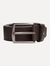 Cinto Tommy Hilfiger Masculino Denton 3.5 Adj Marrom