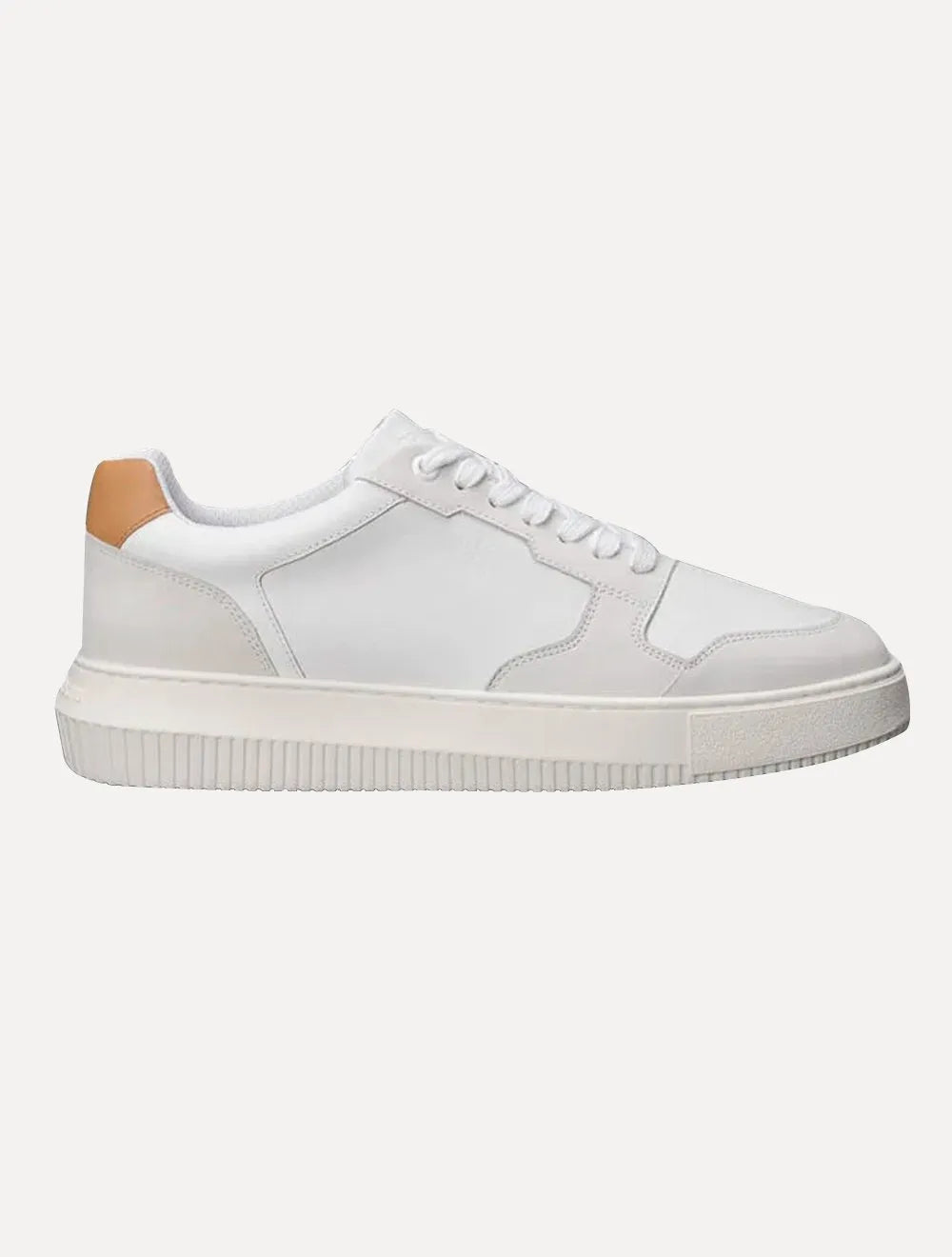 Tênis Calvin Klein Jeans Masculino Baixo Chunky Layers Branco
