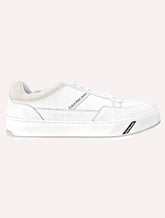 Tênis Calvin Klein Jeans Masculino Couro Sash Logo Basico Branco