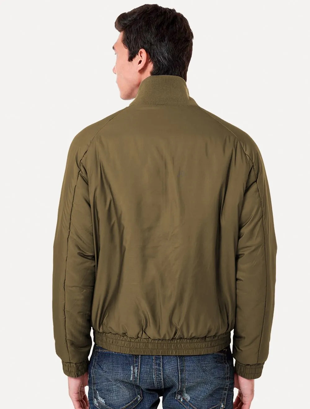 Jaqueta John John Masculina Reta Double Liam Logo Cinza