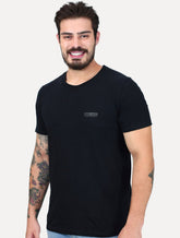 Camiseta John John Slim Fit Flame Preto