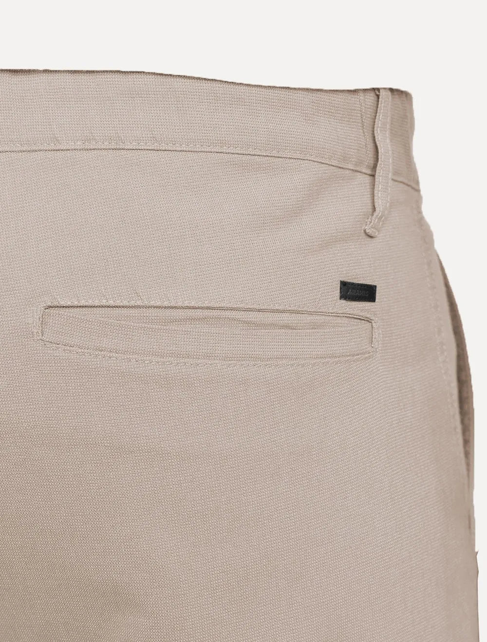 Bermuda Aramis Masculina Chino Cotton Sarja Areia