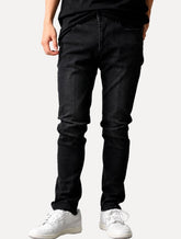 Calça Jeans Empório Armani Masculina J06 Extra Comfort Denim Slim Fit Preta