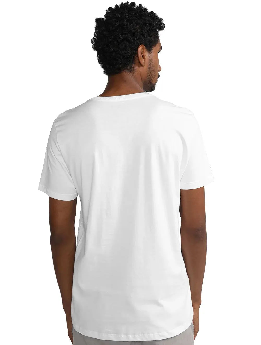 Camiseta Guess Masculina Classic Hollow Grey Los Angeles Branca