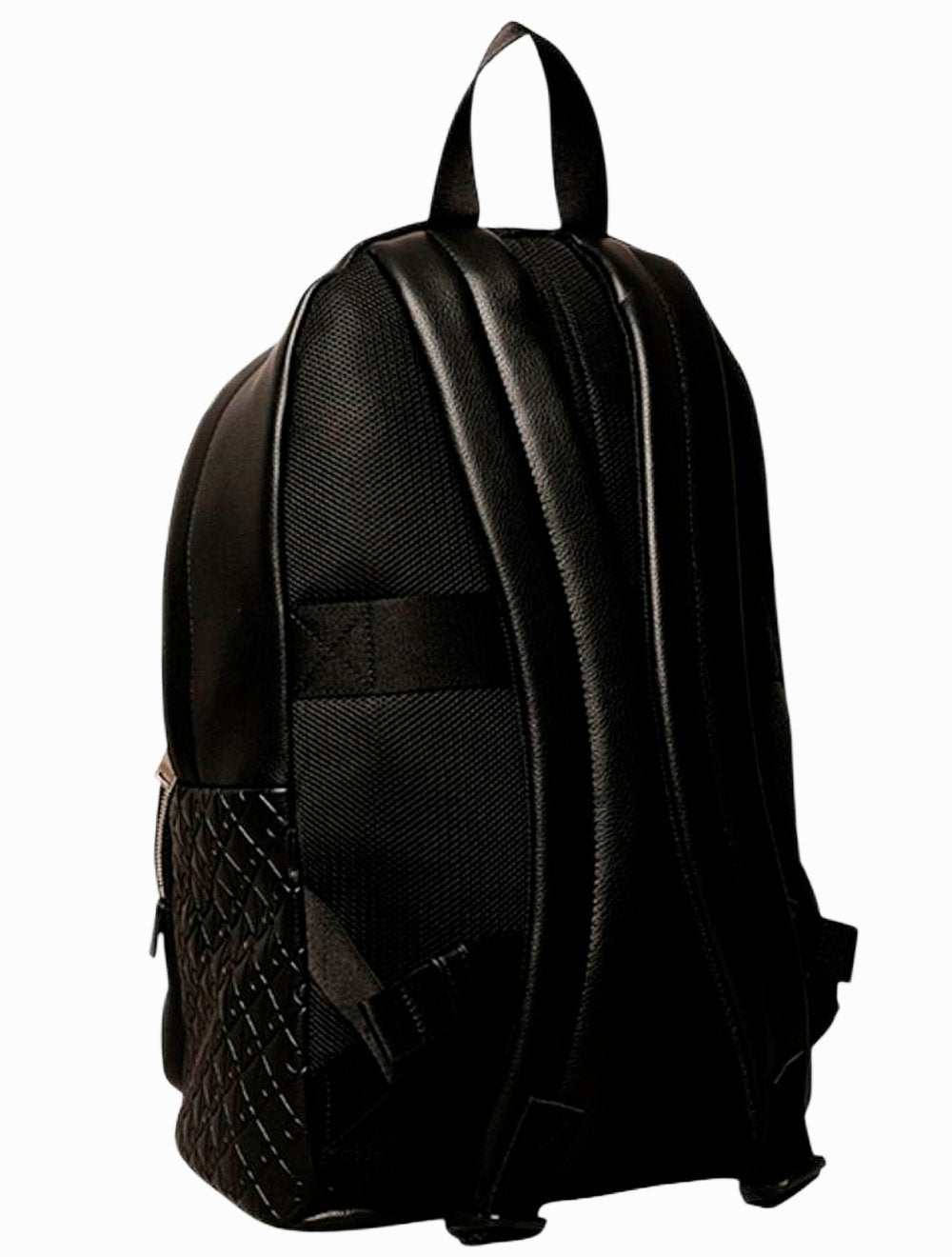 Mochila Calvin Klein Monograma CK Relevo Preta