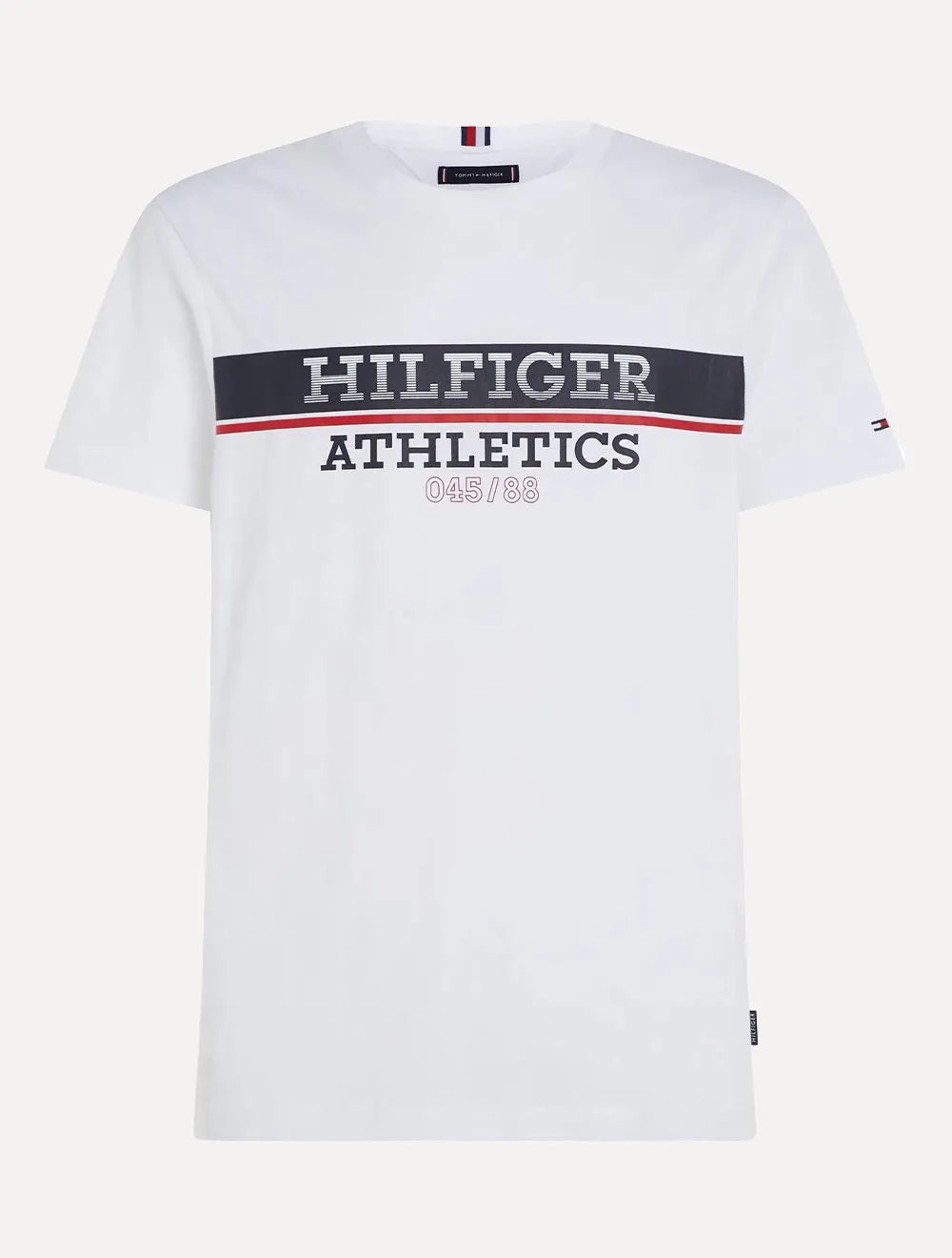 Camiseta Tommy Hilfiger Masculina Athletics 045/88 Branca