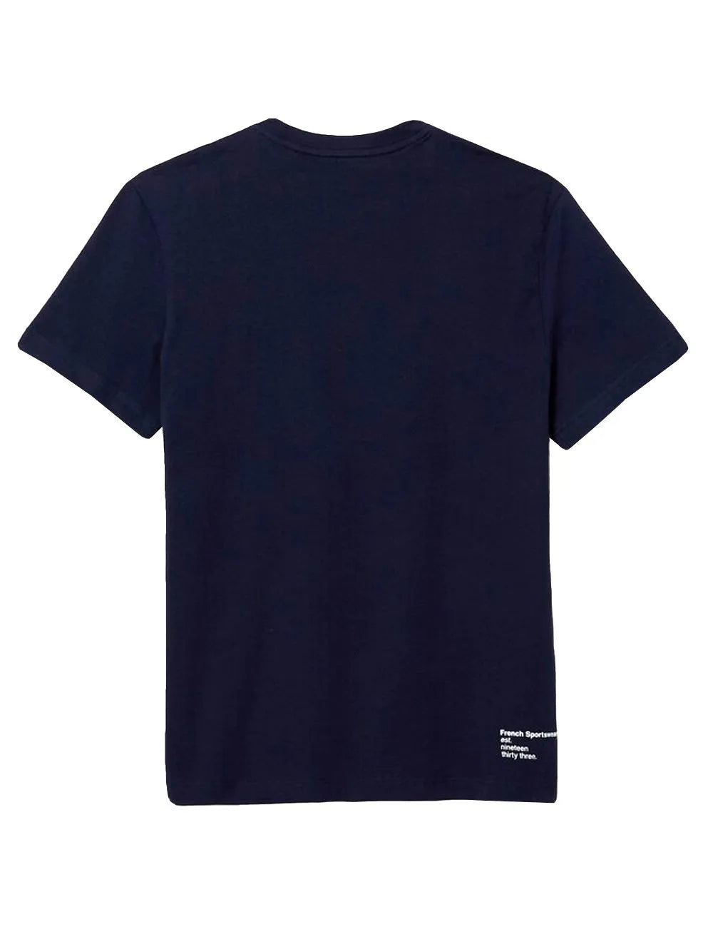 Camiseta Lacoste Masculina Regular Fit Cotton Jersey Azul Marinho