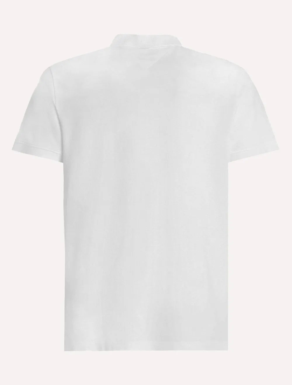 Polo Tommy Hilfiger Masculina Regular Piquet Brand Love Print Branca