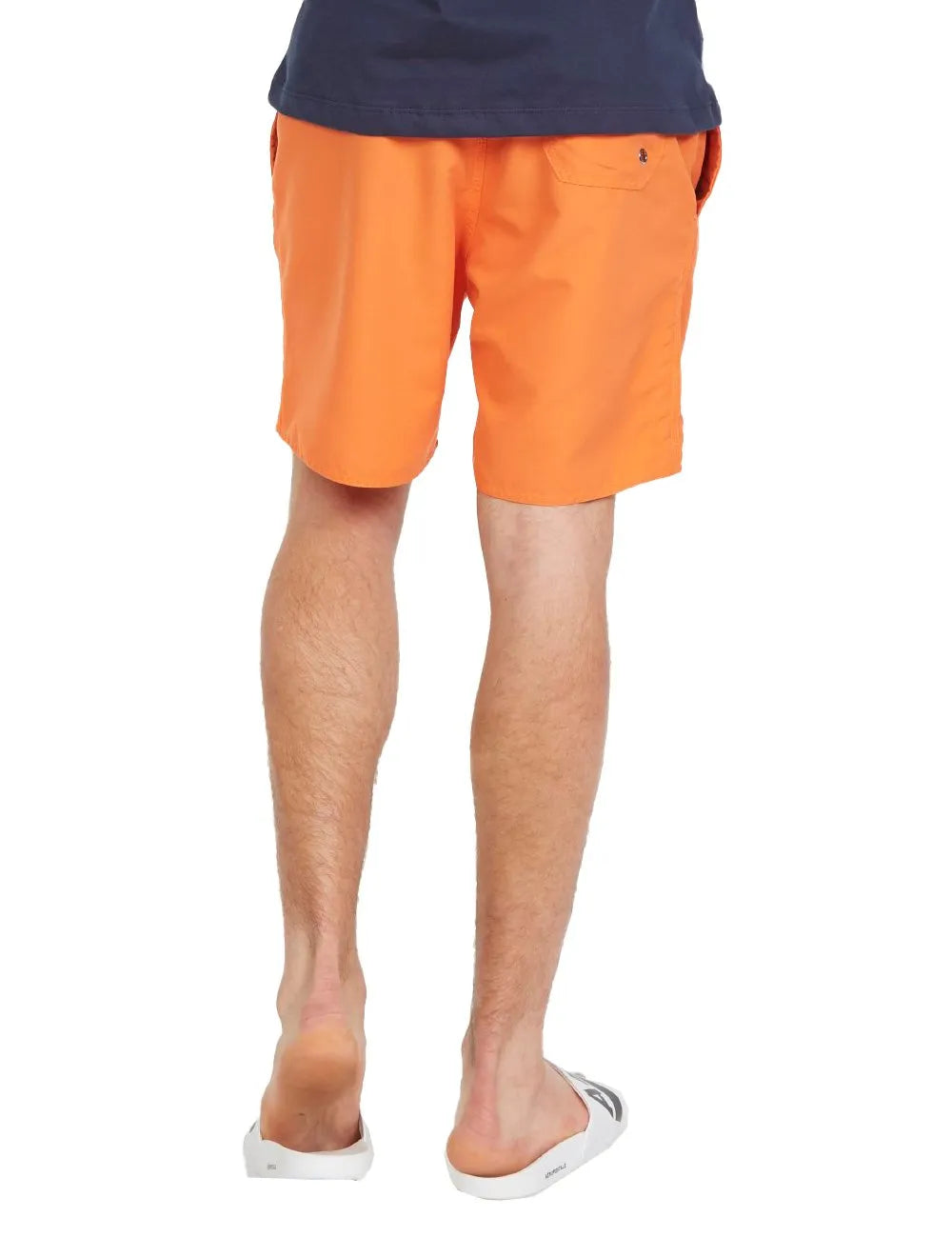Short Aeropostale Masculino D'Água Swimwear Light Logo Laranja