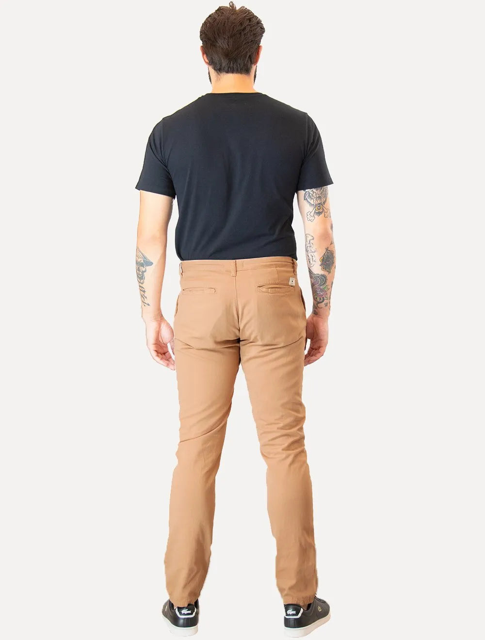 Calça Guess Masculina Chino Stretch 1981 Cáqui