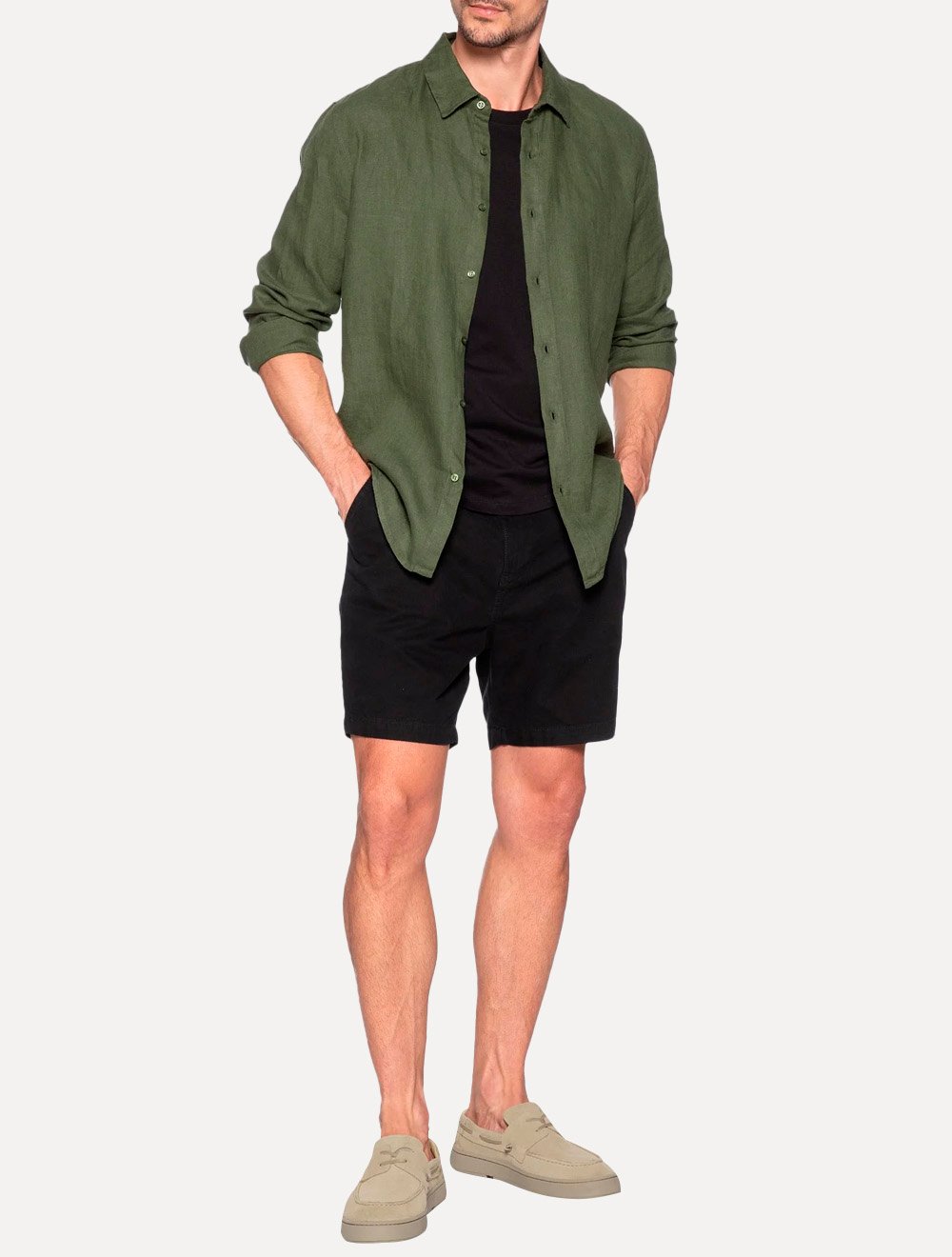 Tênis Osklen Masculino Soho Dockside Camurça Monochromatic Aveia