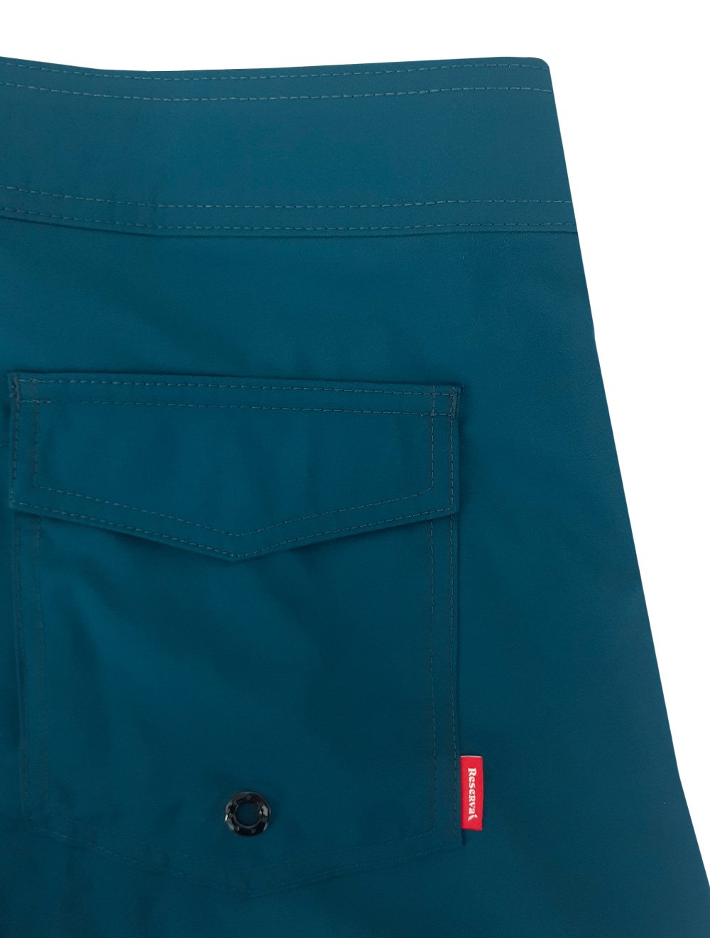 Bermuda Reserva Masculina D'Água Beachwear Lisa Azul Marinho