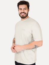 Camiseta Armani Exchange Masculina Regular Rubber Logo Areia