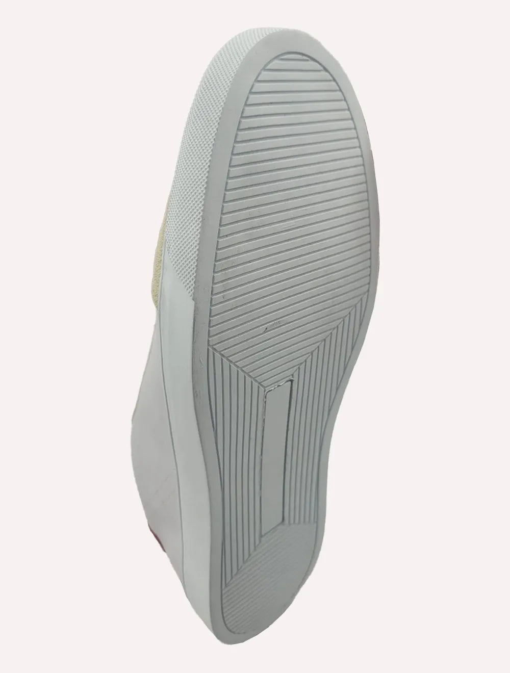 Tênis Nautica Masculino SL Couro Vermelho/Branco