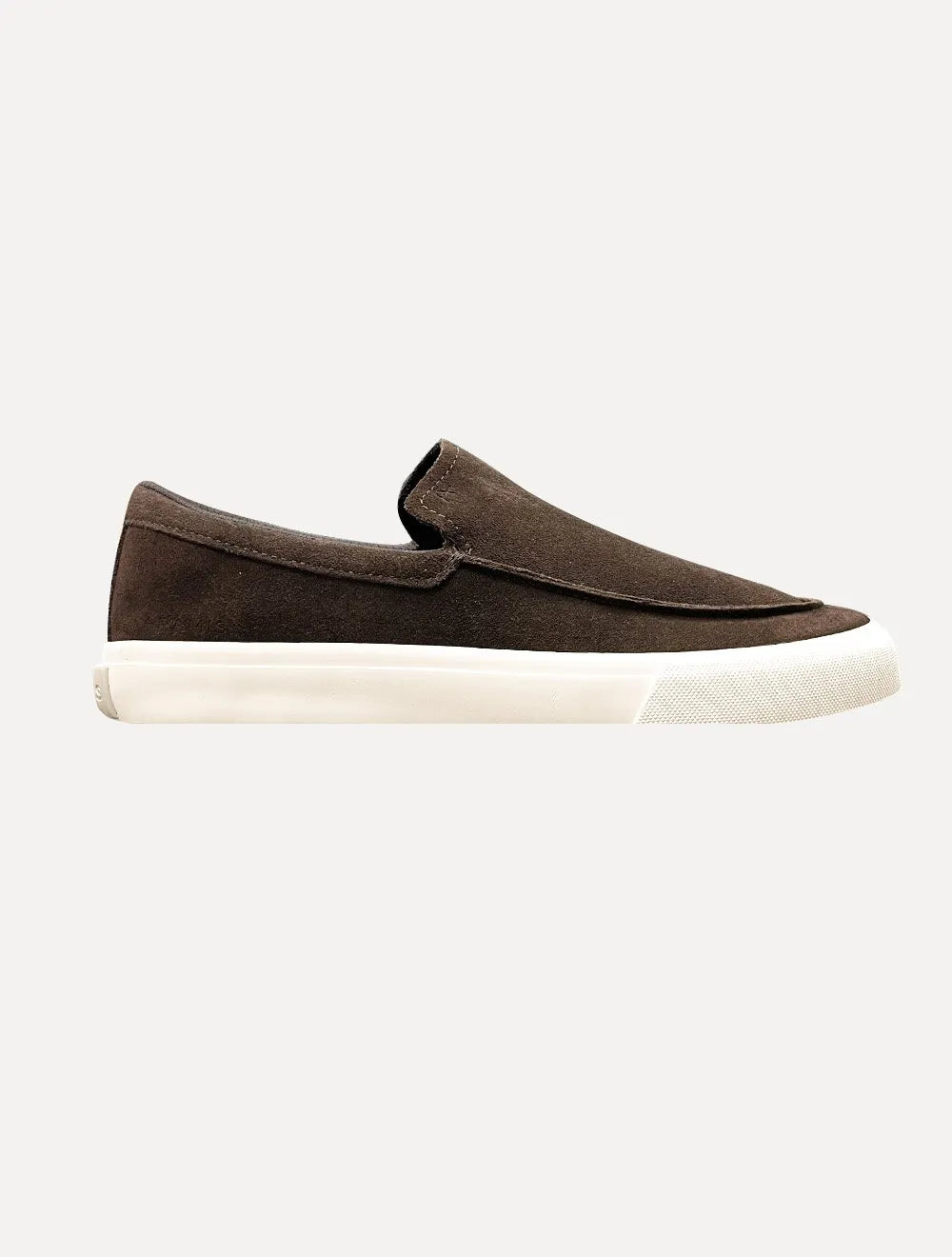 Tênis Aramis Masculino Slip On Easy Drive Suede Marrom Escuro