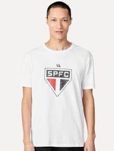 Camiseta Reserva Masculina SPFC Big Shield Branca