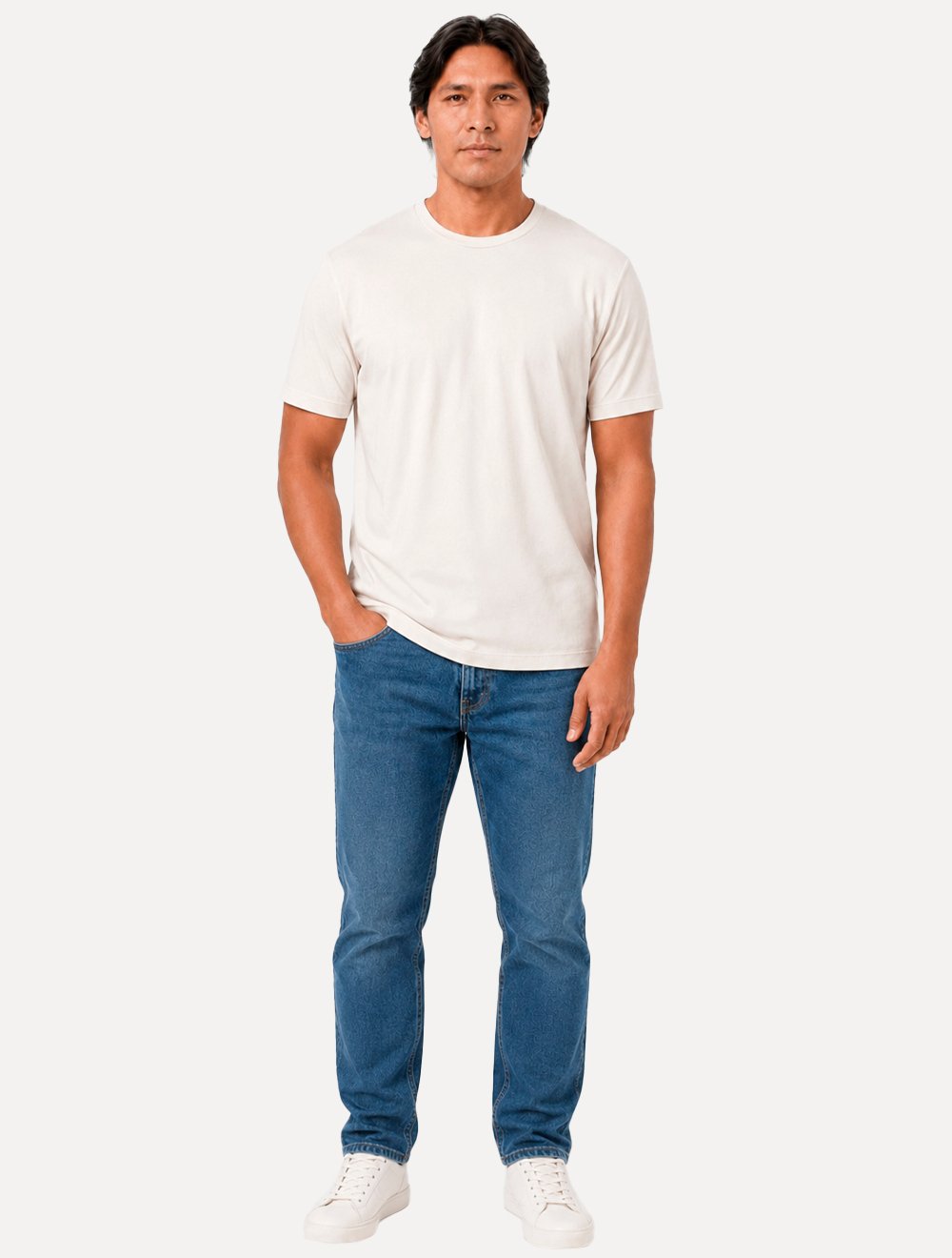 Camiseta K&J Black Travel Pack Tech Anti Odor Off White