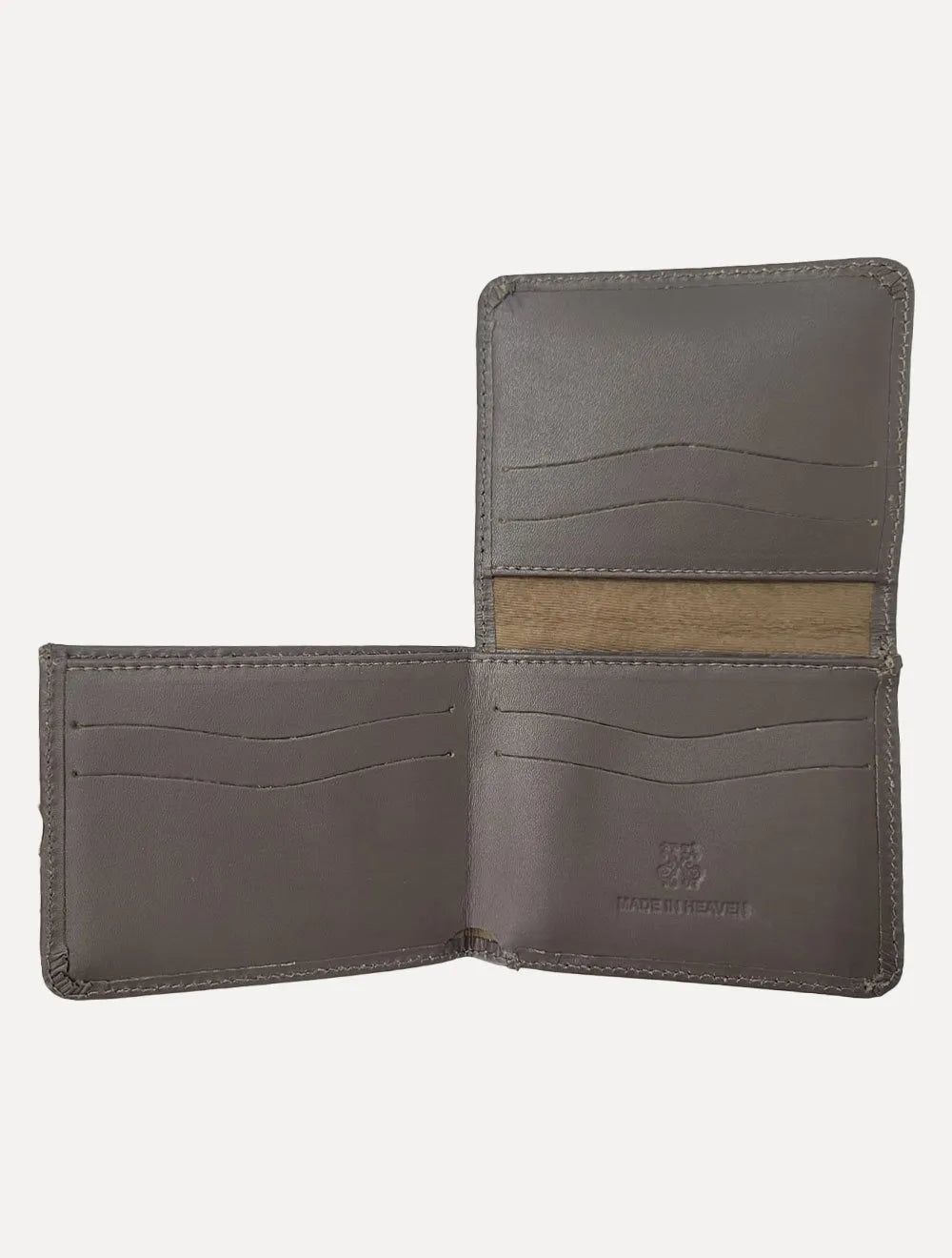 Carteira John John Masculina Couro Roger Brown Marrom