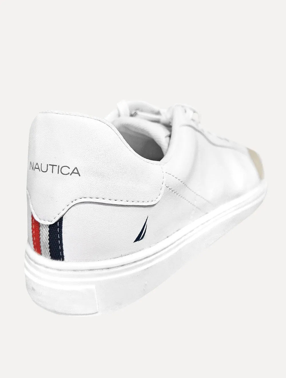 Tênis Nautica Masculino SL Couro Branco