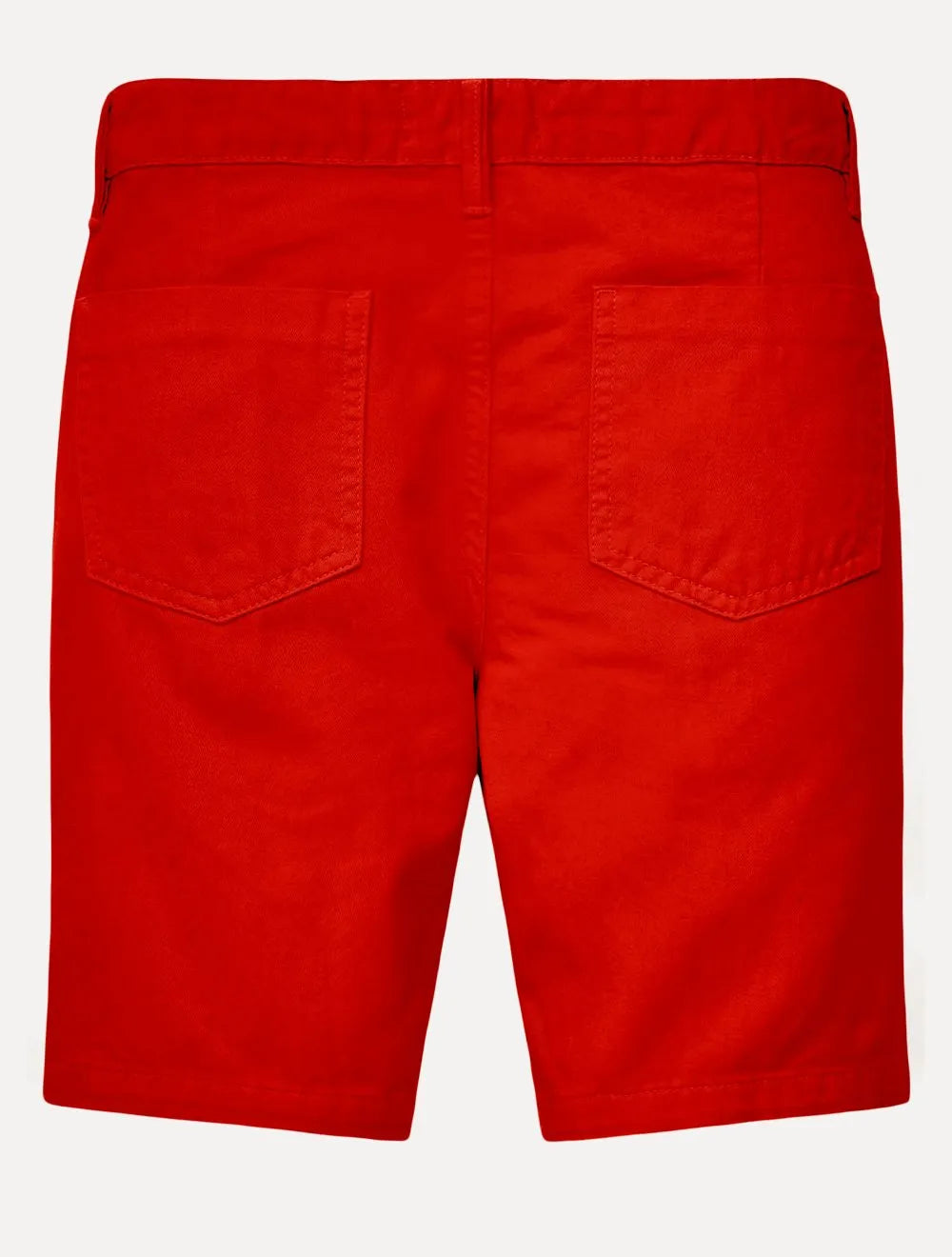 Bermuda Reserva Infantil Sarja Alfaiataria Vermelho