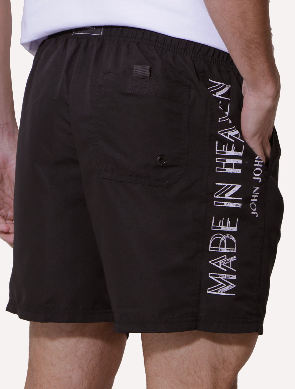 Short John John Masculino Lost In Heaven Preto