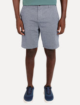 Bermuda Aramis Masculina Chino Cotton Azul Marinho Mescla